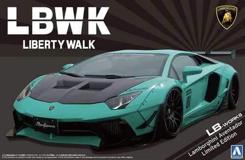 Aoshima 1/24 LB-Works Lamborghini Aventador Limited Edition Ver.2